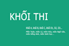Tổ hợp môm Khối B